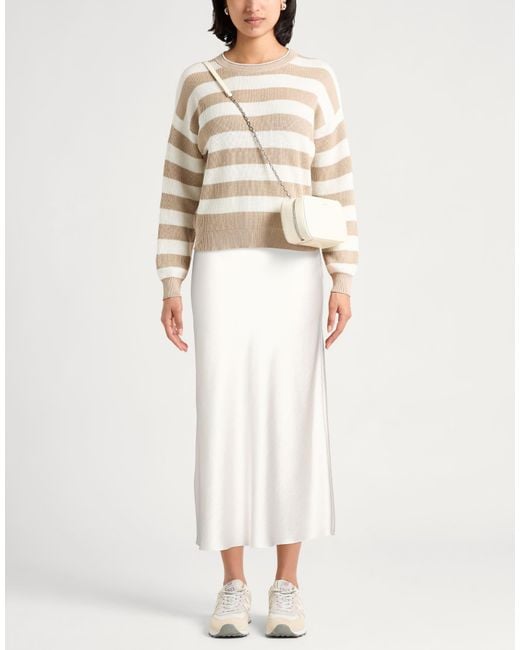 Jucca White Maxi Skirt