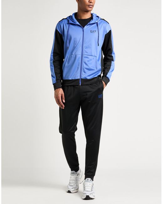 EA7 Blue Tracksuit for men