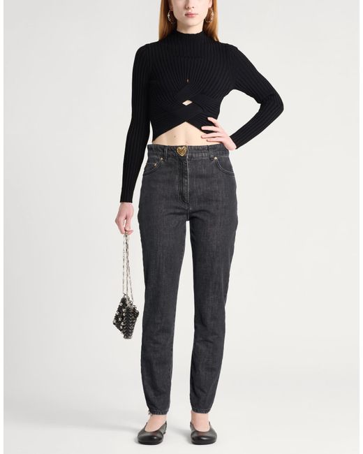 Moschino Gray Jeans Cotton