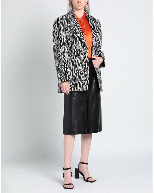 MSGM Black Coat