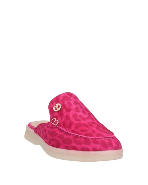 Pollini Pink Mules & Clogs