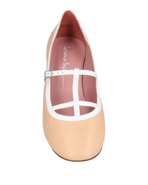 LORENA PAGGI Natural Blush Pumps Leather