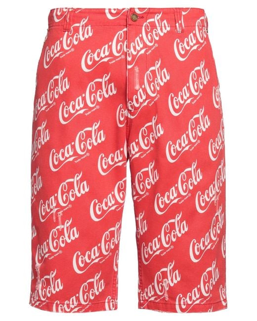 ERL Shorts & Bermudashorts in Red für Herren