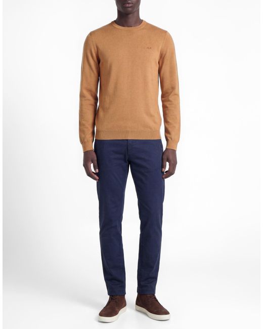 Sun 68 Brown Jumper for men