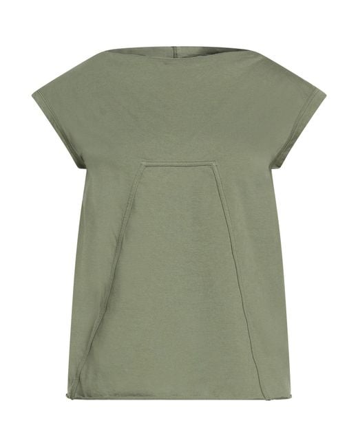 Rick Owens Green Military Top Cotton