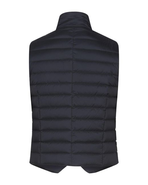 Moorer Blue Gilet for men