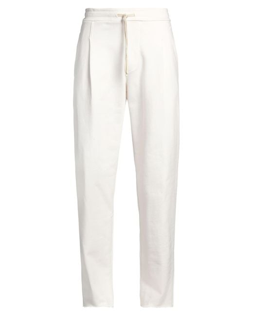 A PAPER KID White Trouser for men