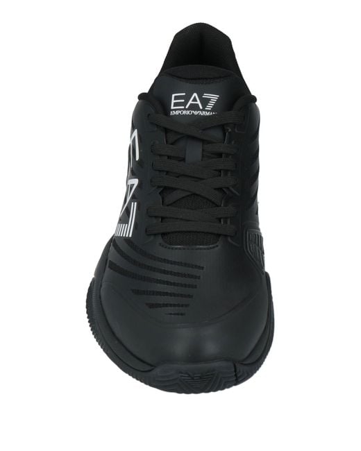 EA7 Black Trainers for men