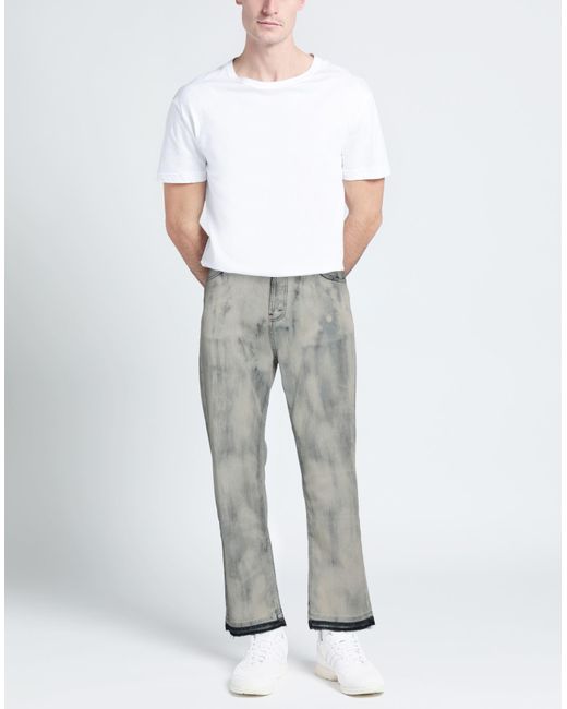 Laneus Gray Jeans for men