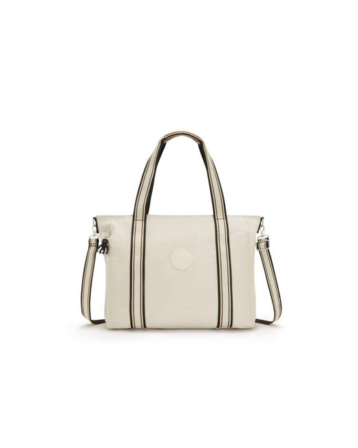 Bolso de asas largas Kipling de color Blanco | Lyst