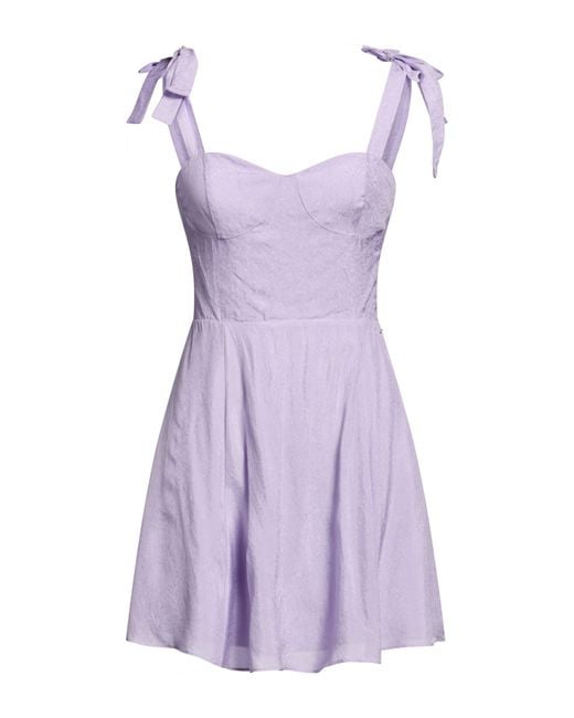 ARMANI EXCHANGE Purple Mini Dress