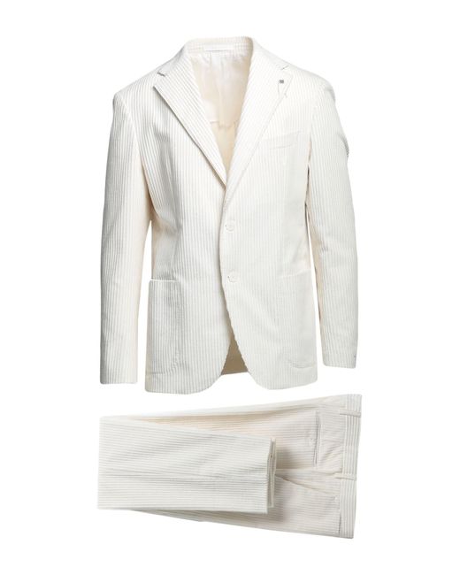Tagliatore White Suit for men