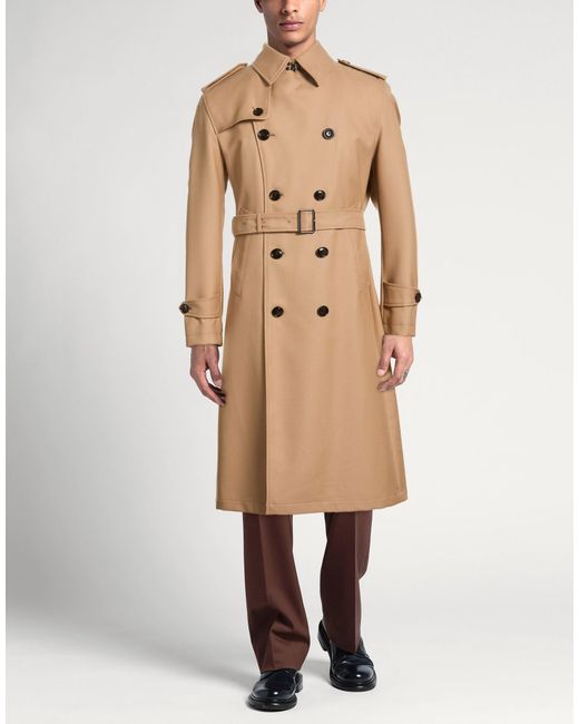 Windsor. Natural Overcoat & Trench Coat Cotton for men