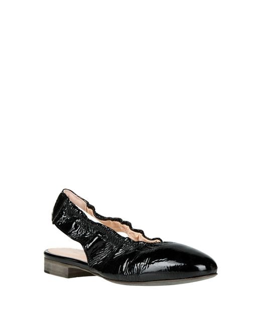 Fauzian Jeunesse Black Ballet Flats Leather