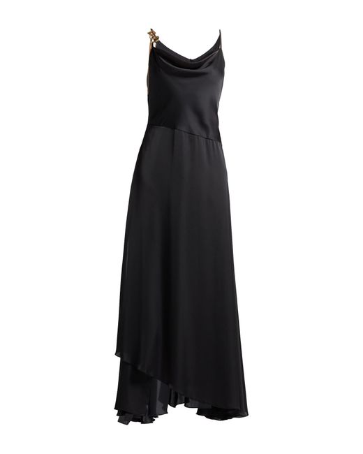 SIMONA CORSELLINI Black Maxi-Kleid