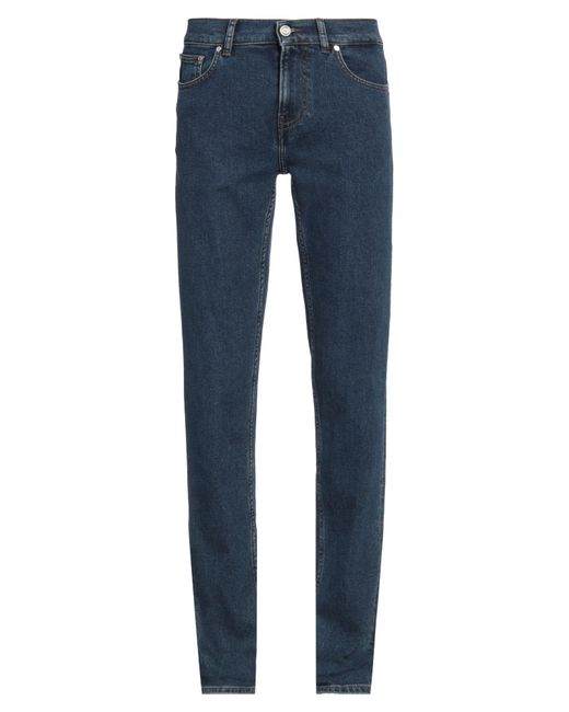 Trussardi Blue Jeans Cotton, Polyester, Elastane for men