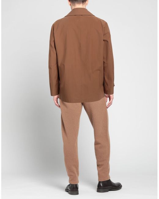 Sobretodo y gabardina Harris Wharf London de hombre de color Brown