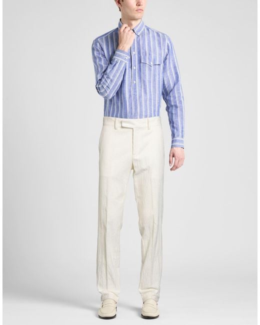 Lardini White Pants for men