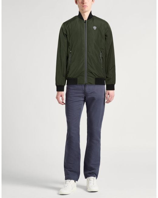 EA7 Green Jacket for men