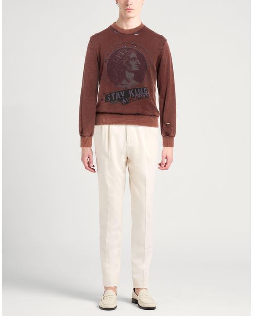 Dolce & Gabbana Brown Sweatshirt Cotton for men