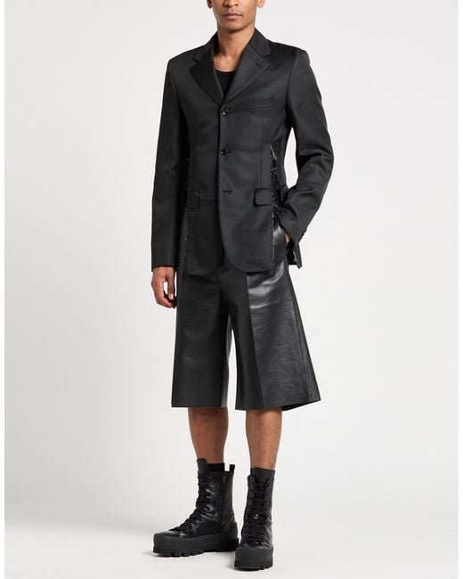 Comme des Garçons Black Blazer Polyester for men