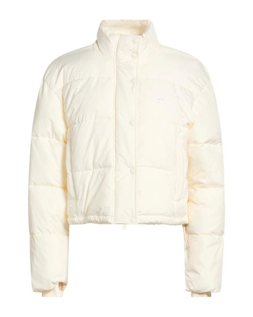 Courreges White Puffer Polyester