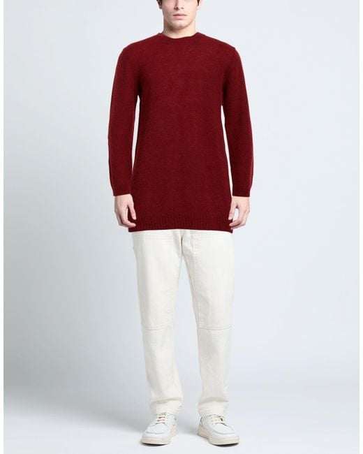 Irish Crone Red Jumper for men