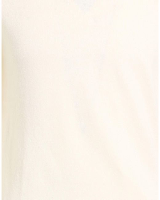Aragona White Jumper for men