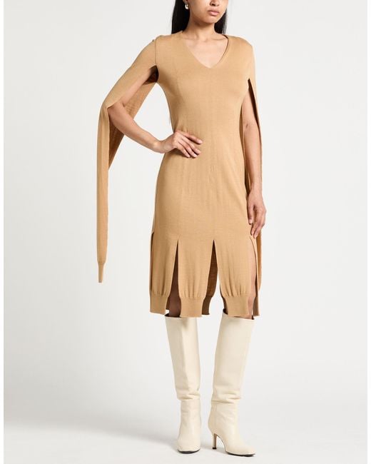 Moschino Natural Midi Dress