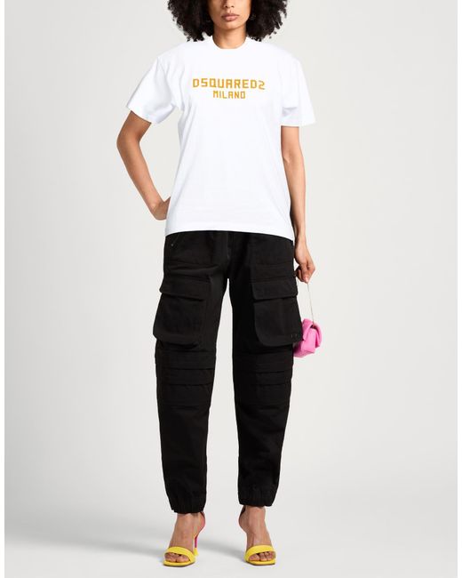 DSquared² White T-Shirt Cotton