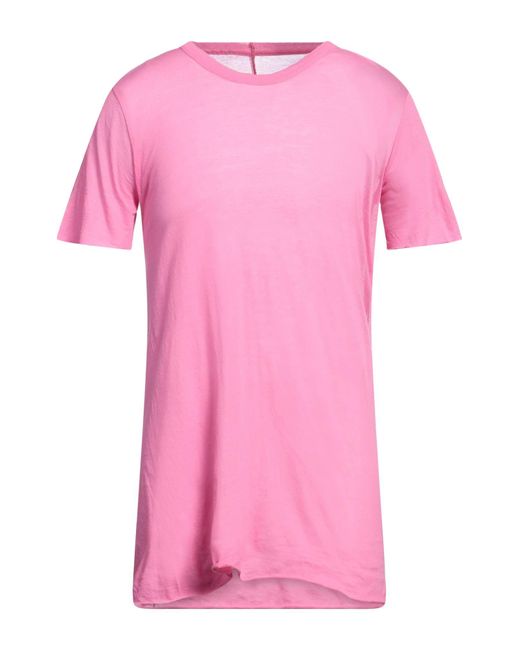 Camiseta Rick Owens de hombre de color Pink