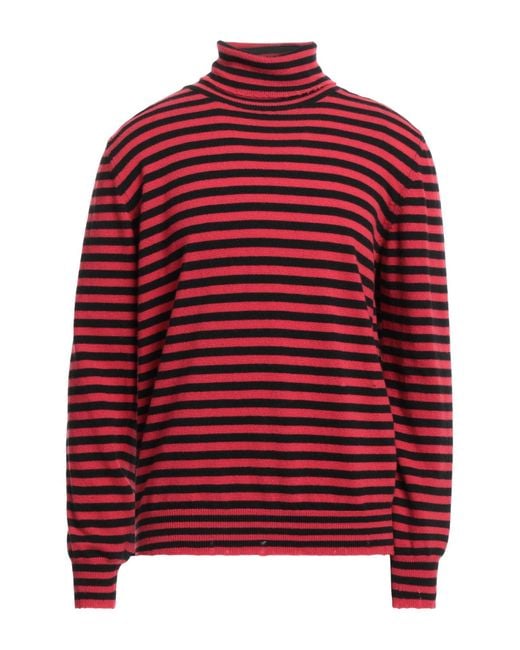 Amaranto Red Turtleneck for men