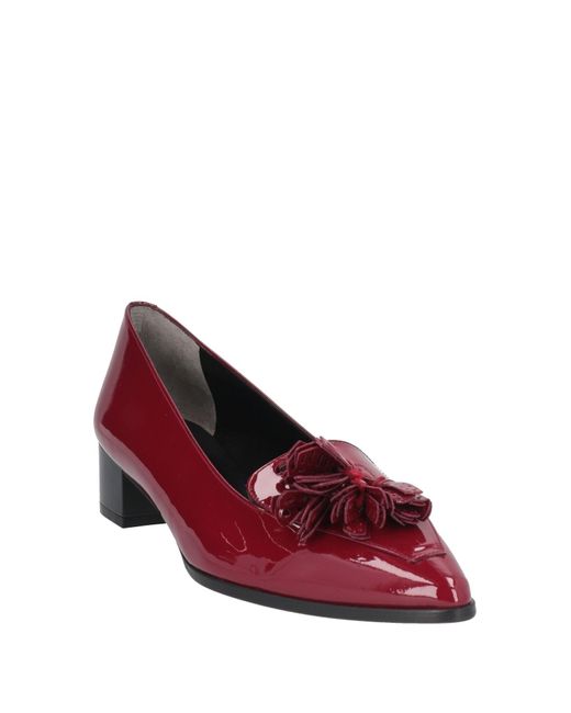 Robert Clergerie Red Loafer