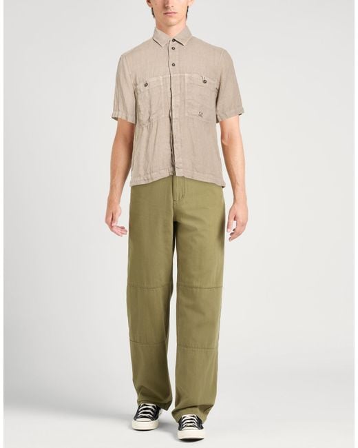 C P Company Natural Shirt Linen for men
