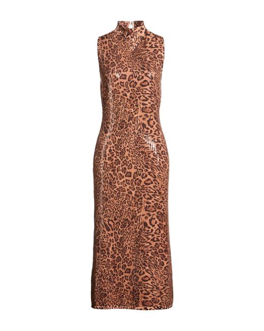 Twinset Brown Midi Dresses