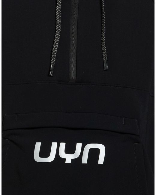 Uyn Black Jump Jacket Polyamide, Elastane for men