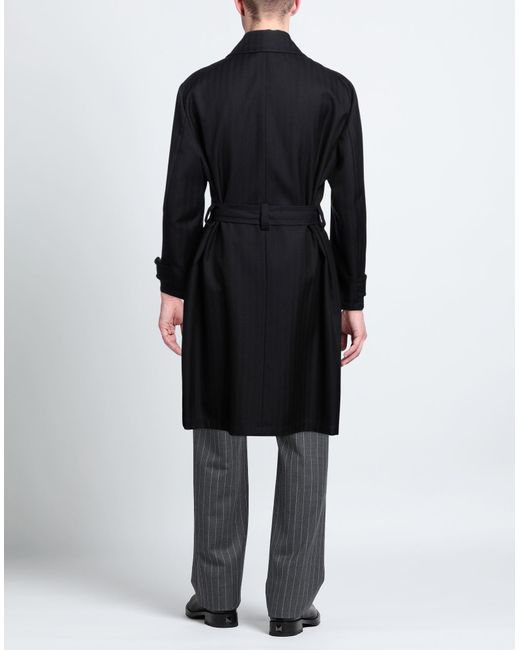 Barena Black Overcoat & Trench Coat for men