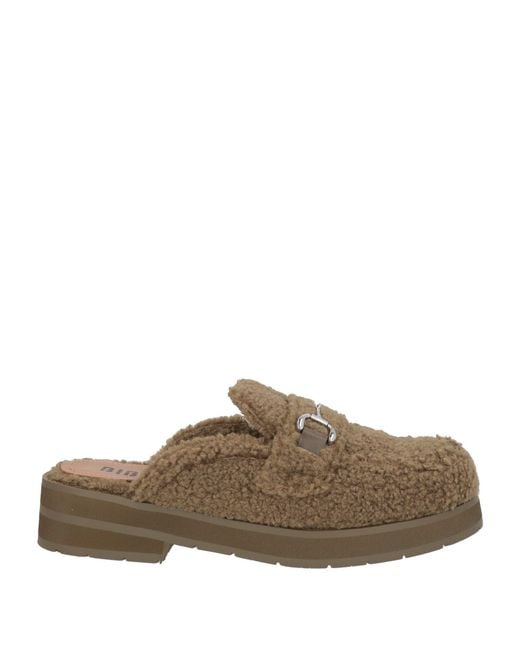 Bibi Lou Brown Mules & Clogs