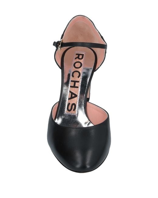 Rochas Black Pumps