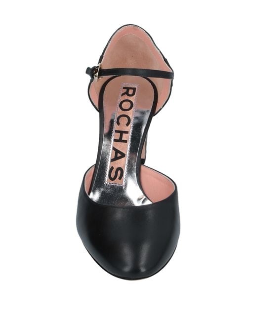 Rochas Black Pumps