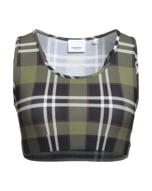 Top di Burberry in Gray