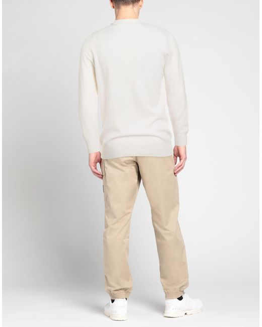 +39 Masq White Jumper for men