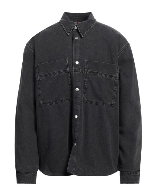 Camicia Jeans di The Kooples in Black da Uomo