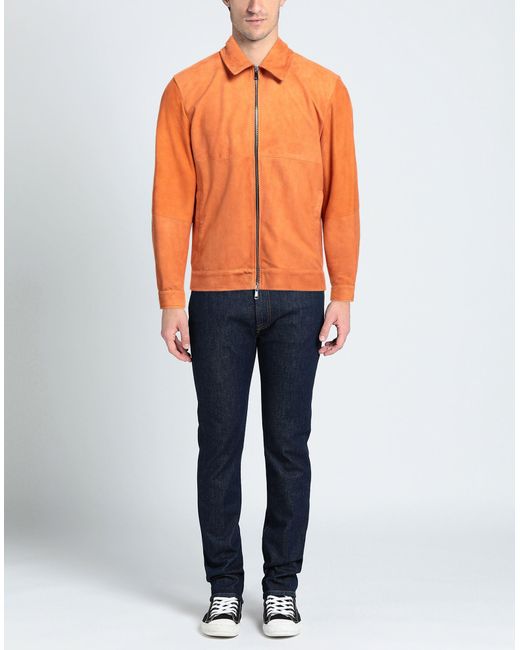 Vintage De Luxe Orange Jacket for men