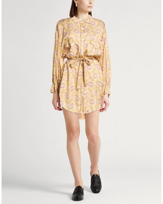 Forte_forte Natural Blush Mini Dress Viscose