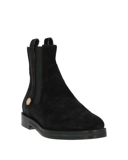 Pollini Black Ankle Boots