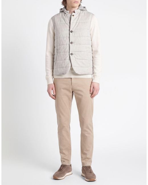 Chompa Sin Mangas Eleventy de hombre de color Gray