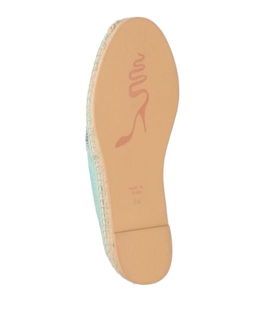 Rene Caovilla Blue Espadrilles