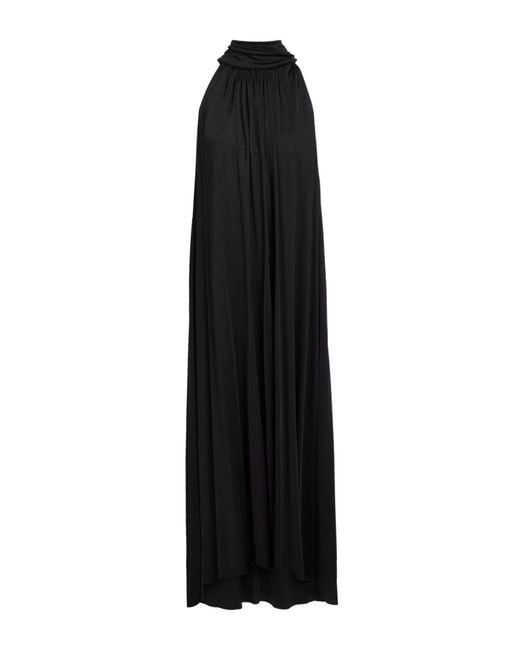 Department 5 Black Midi Dress Viscose