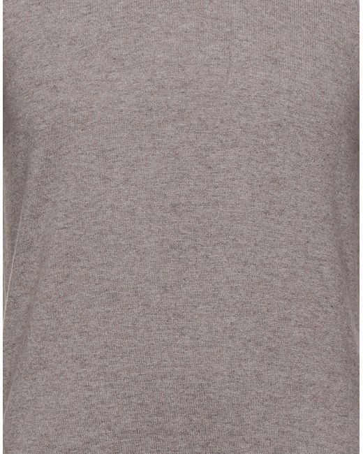 Alpha Studio Gray Sweater for men